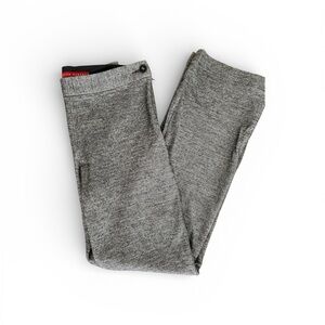 Ryan Roberts Women’s Gray Trousers Wool/Cotton W/ Side Zip & Button Size 12